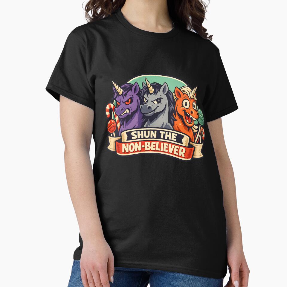 Shun the Non-Believer Unicorn Trio by VampimorPH