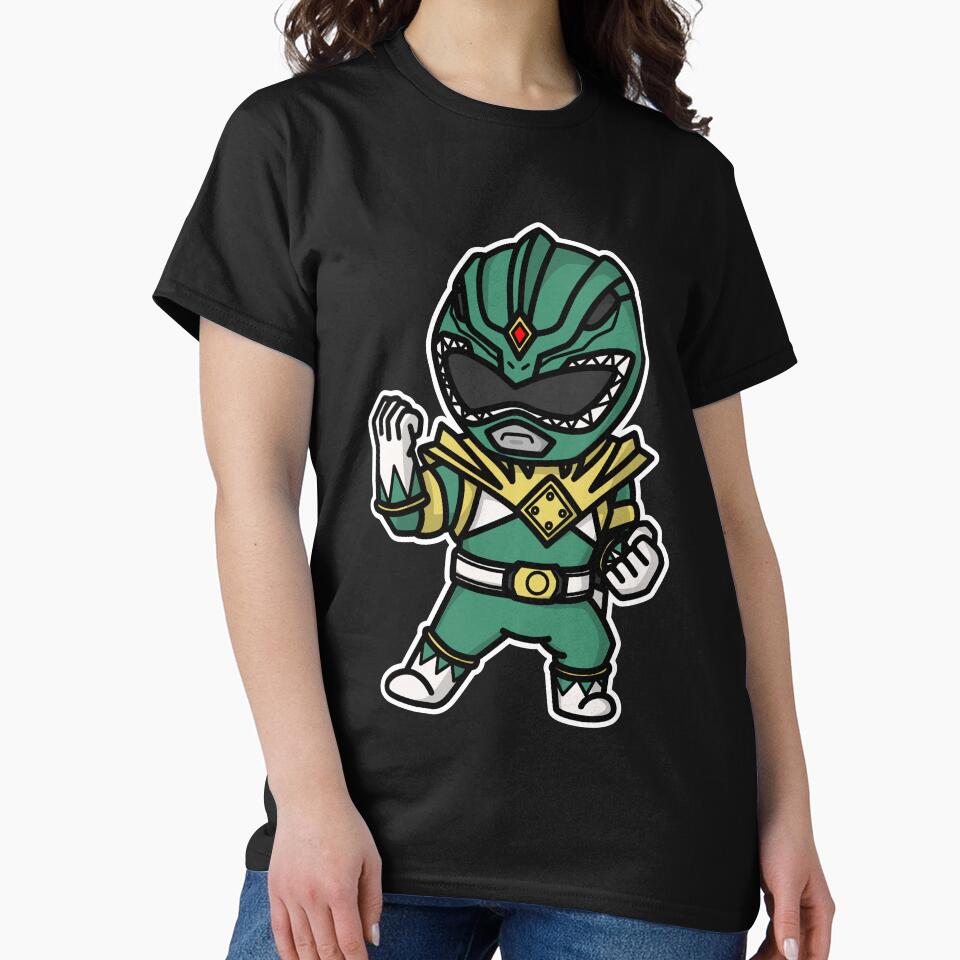 DragonRanger Kyouryuu Sentai Zyuranger Chibi Style Kawaii by mattzwug-draws