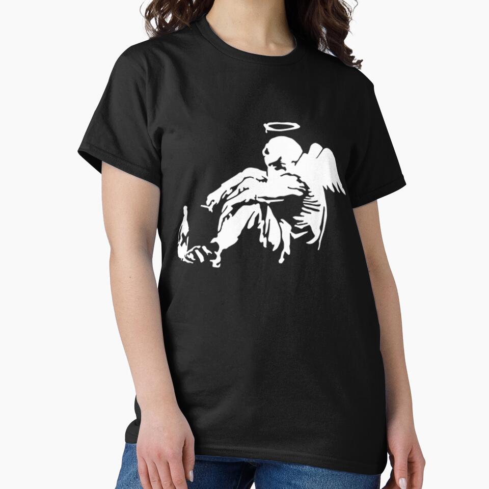 Banksy Fallen Angel by ThatMerchStore