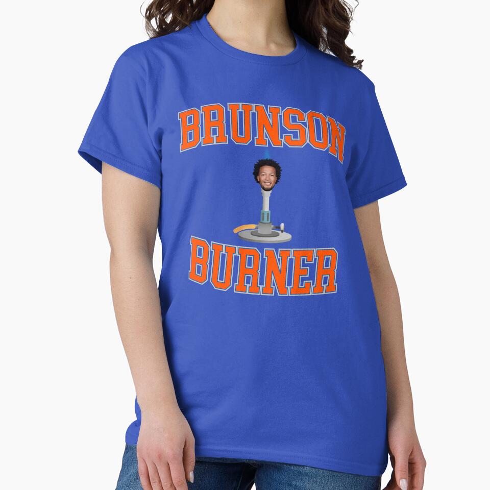 Brunson Burner - Jalen Brunson - Knicks Basketball - Funny Meme by sportsign
