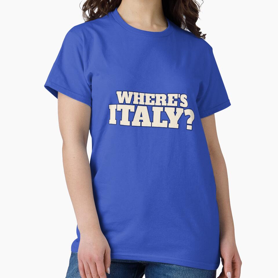 Where's Italy? Funny 2026 Soccer Tournament Tee by LoudSection