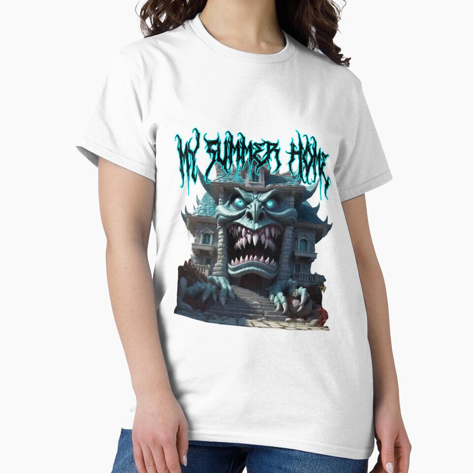 Creepy Scary Funny Monster House "My Summer Home" by EmeraldCauldren