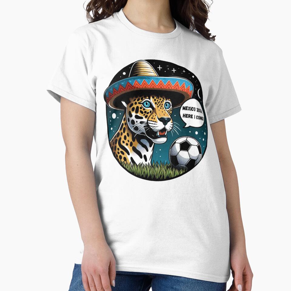 USA CANADA MEXICO 2026: The Sombrero-Wearing Leopard of Mexico 2026 by Tw1nsAIArt