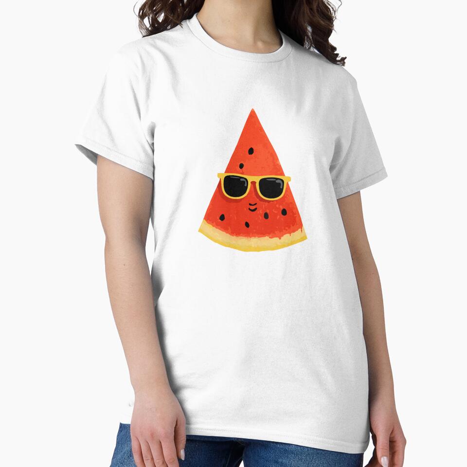 Watermelon Wearing Sunglasses by VelvetRoom