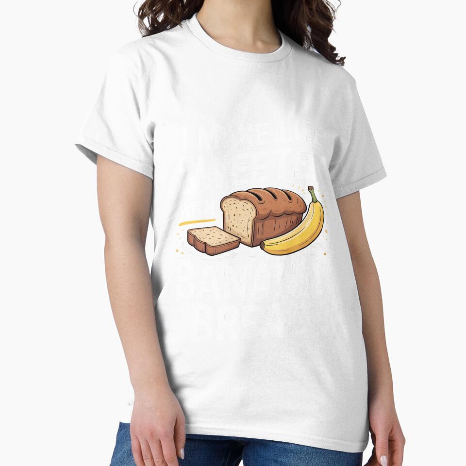Banana Bread Eater Sweet Food Lover Breakfast Foodie by Slwankol