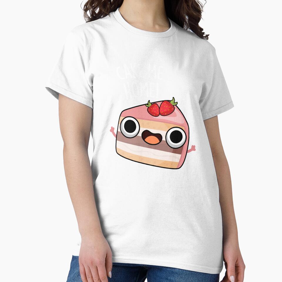 Cake Me Home Funny Food Pun  (Dark BG) by punnybone