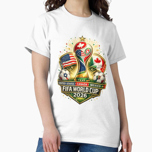 2026 Soccer Tournament USA Canada Mexico Trophy Design by CreativeNest Prints