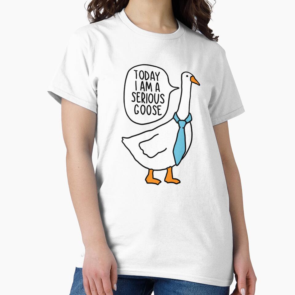 Today I Am A Serious Goose by Chanaika4