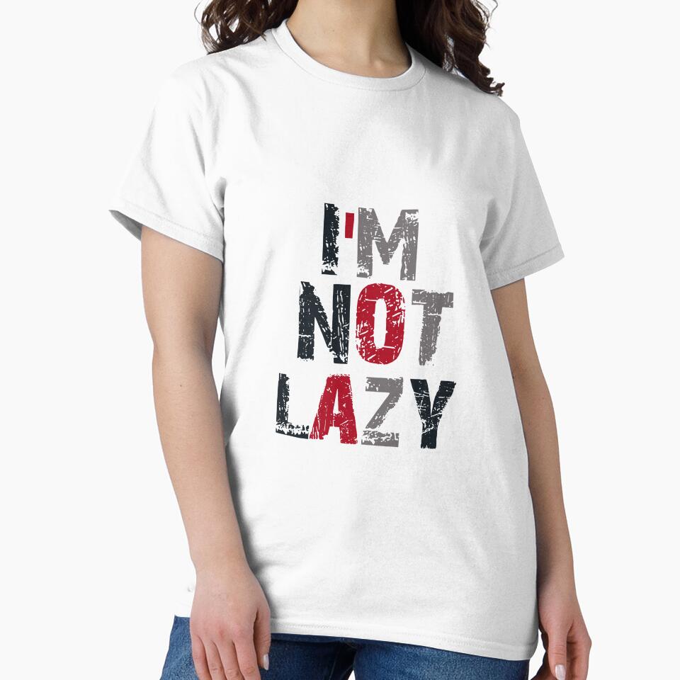 I'm not lazy by Mohamed Knibaa
