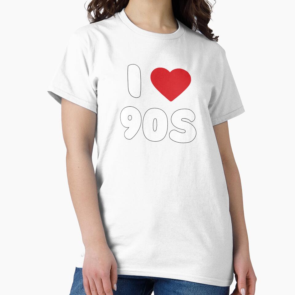I Love 90s by Itsheartshop