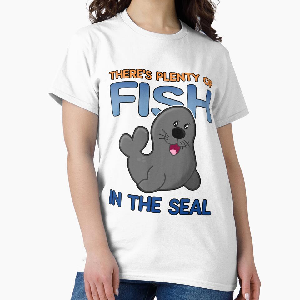 Plenty of Fish In The Seal Animals Pun Sea Ocean Marine Biologist Funny by sillyquestions