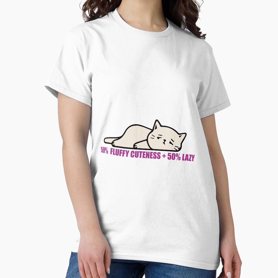 LAZY CUTE CAT T-SHIRTS by Artezia