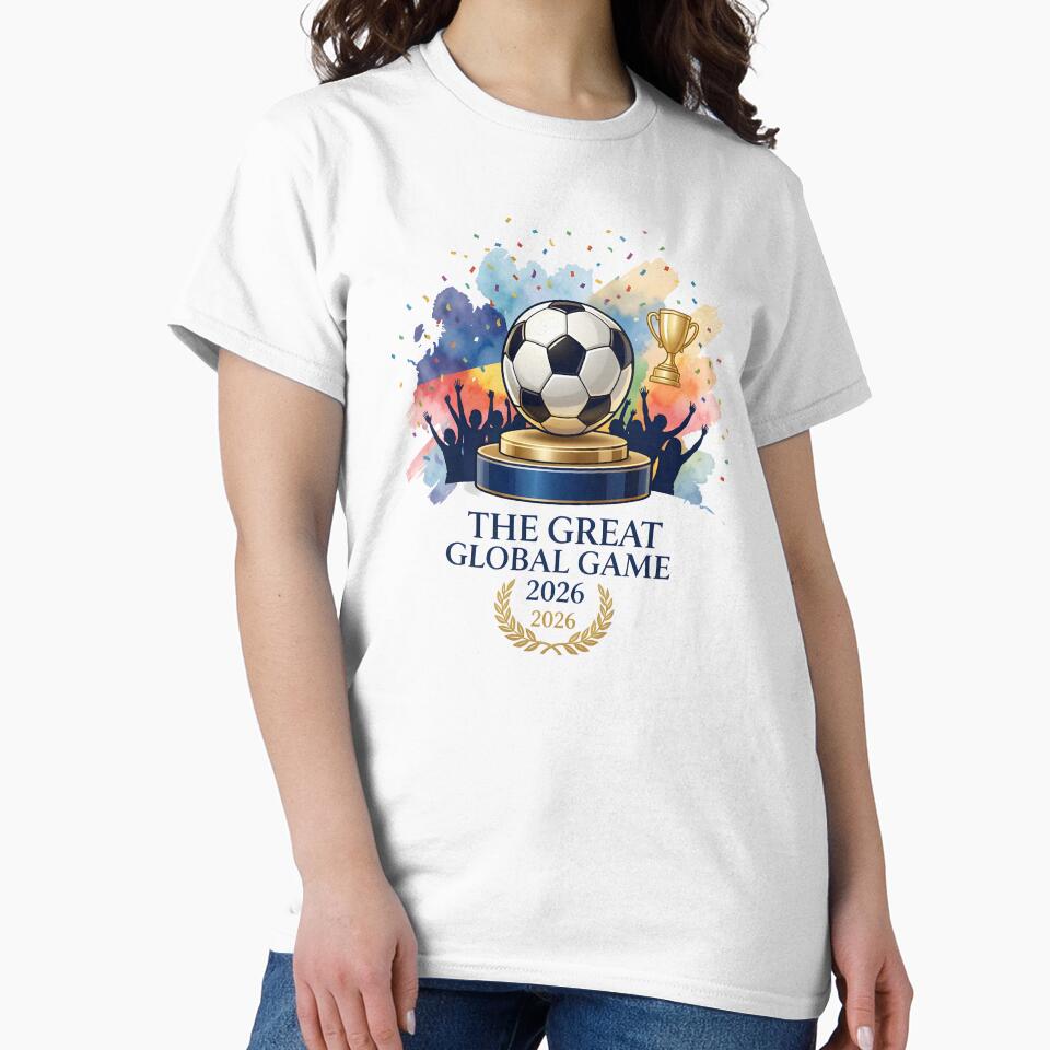 The Great Global Game 2026 - Ultimate Soccer Championship Trophy Design by SupernovaNote