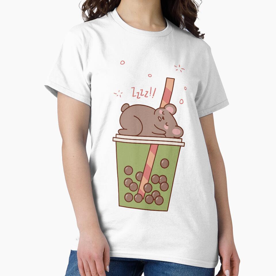Kawaii Koala and Bobba tea Phone cover and stickers by GulQari