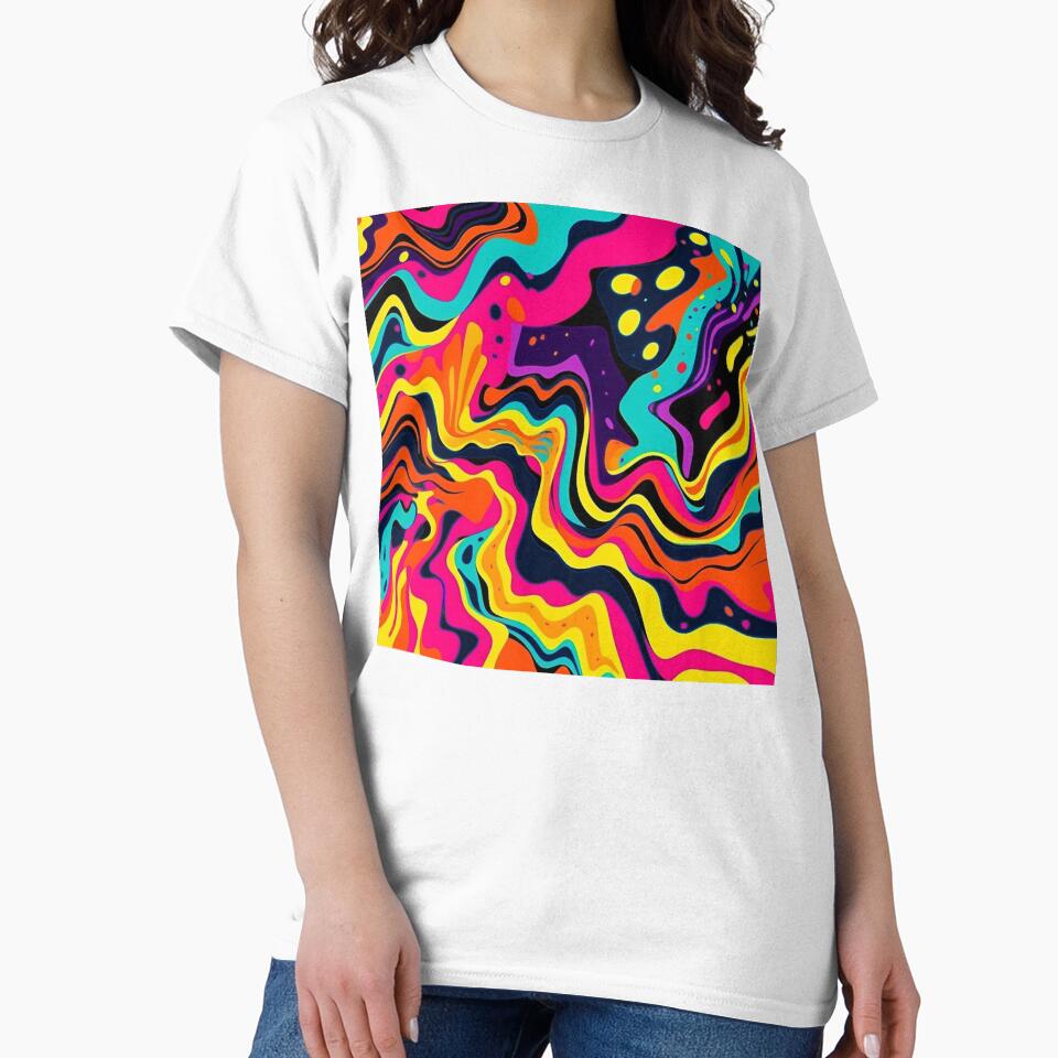 Pop Art Bold And Bright Colorful Abstract Designs by DEC02