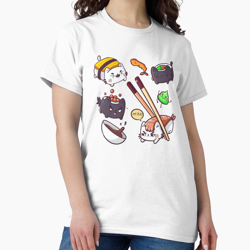 Sushi cats by lunaticpark