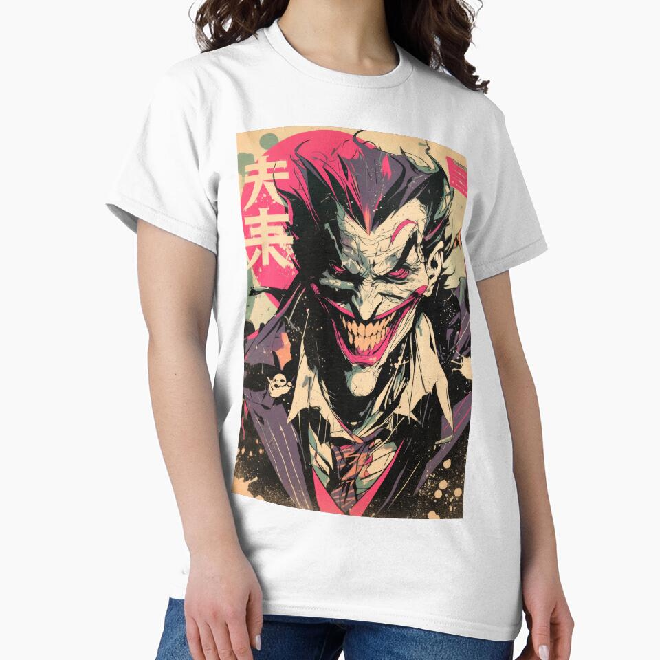 Joker Vintage Poster Evil Laugh by AnimeArsenalPrints