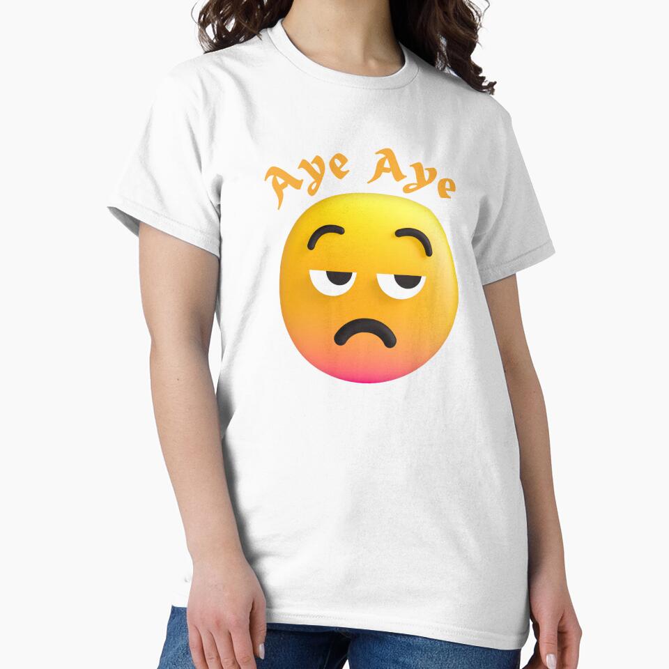 Aye Aye Funny Novelty Welsh Design From Wales by AllThatIsWelsh