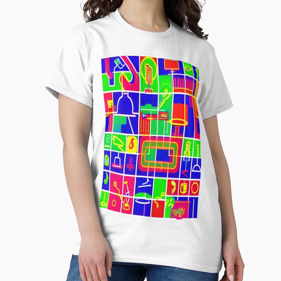 80’s Pop Art Vibes 85 by Benito Del Ray