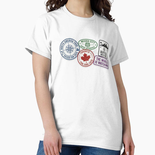 2026 Football North America Tour Passport Stamps - Fan Travel Gear by Color Verse1
