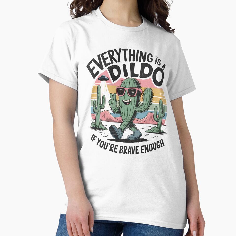 Everything Is A Dildo If You're Brave Enough - Quirky Cactus Character by Beanster-nl