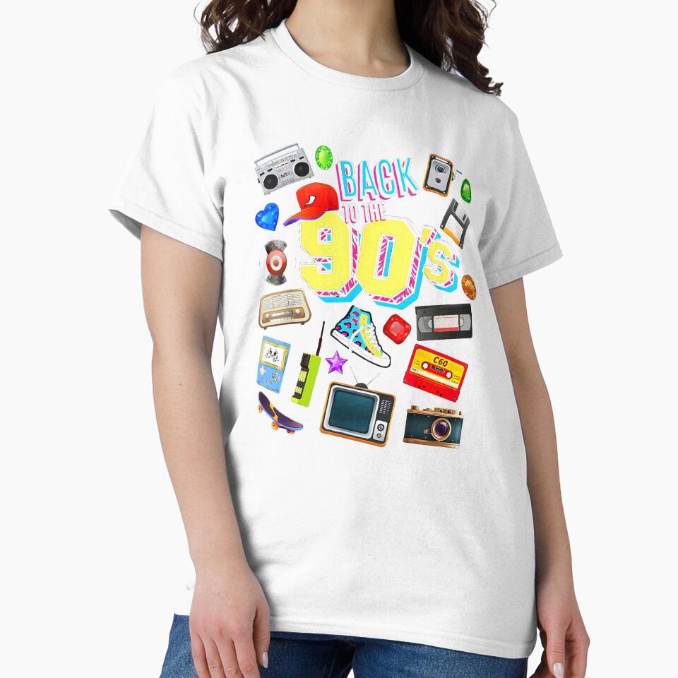 Men's Women's Kids Vintage The 90s Survival Kit Retro Graphic Design by Creatiforge
