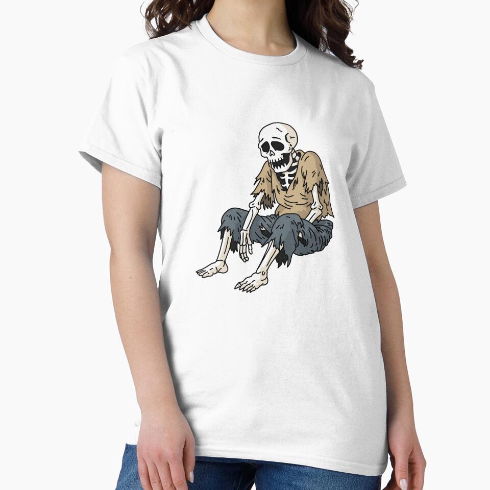 Skeleton sitting by PeterPunkt