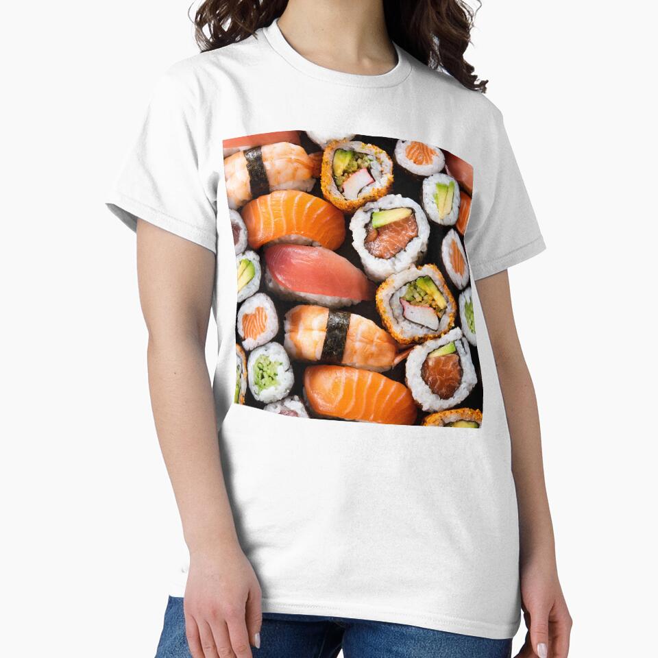 Sushi Close-Up by E6Designs