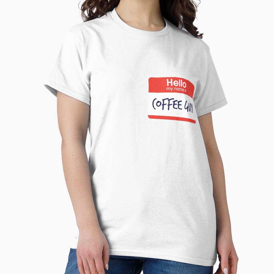 Hello My name is Coffee Guy by DoodleDashCollective