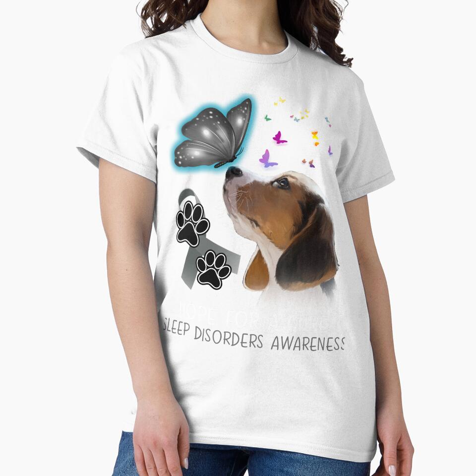 Beagle Hope For A Cure Sleep Disorders Awareness by Grooffos