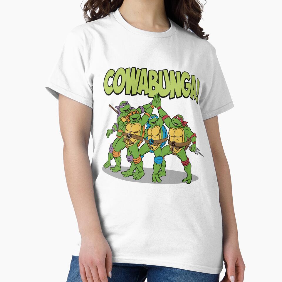 Cowabunga High Five - Mutant Ninja Turtles Group Hug by Krasnovaovaova