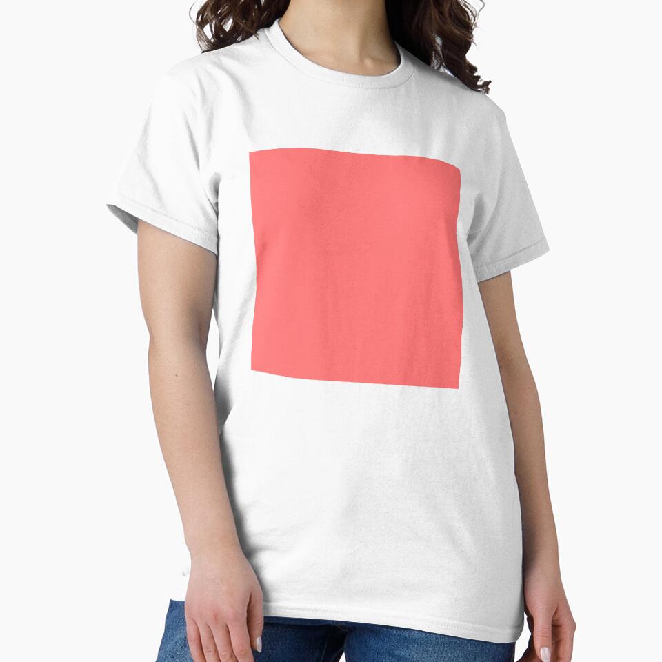 Solid Light Red by Arianna Khalil