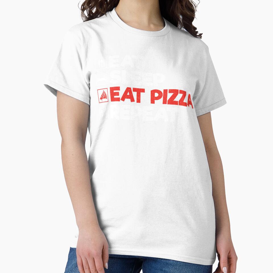 Eat Sleep Eat Pizza Repeat: Funny Pizza Lover by Adexyl