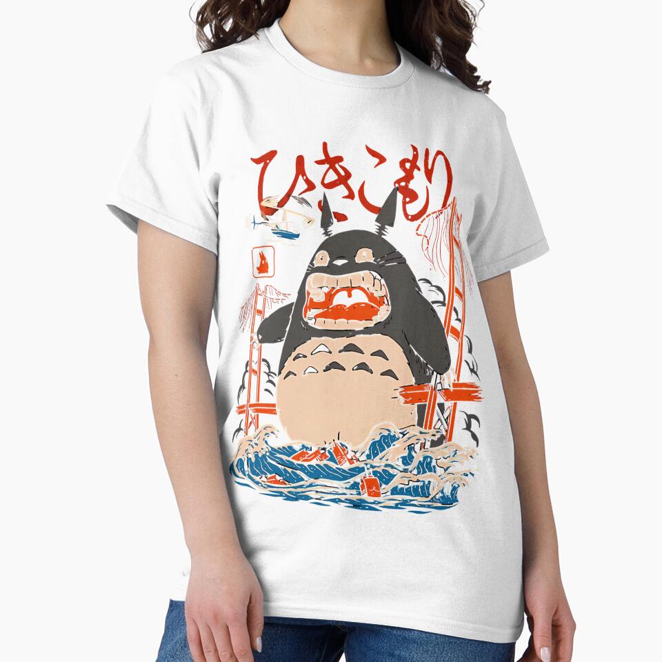 Totoro Golden Gate Bridge by JTravisDesigns