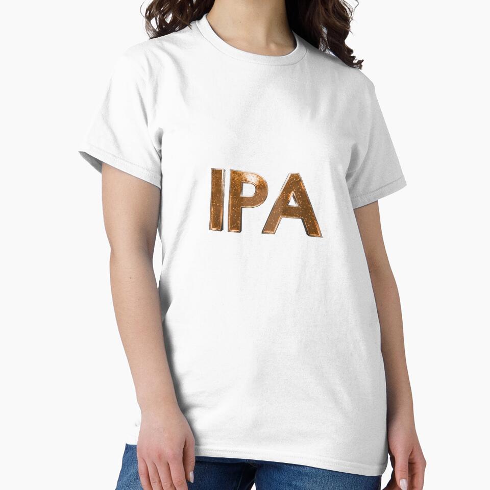 IPA Beer Typography Design by trepiu