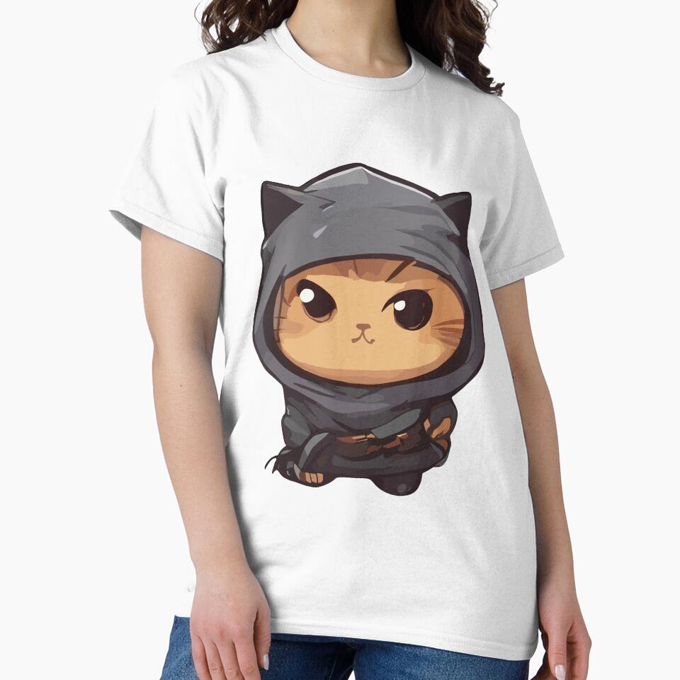 cute kawaii Ninja Cat by DunuStore