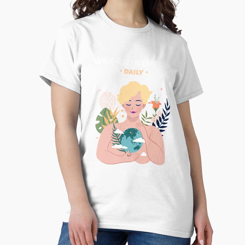 Wear Kindness Daily Eco Friendly Fashion by LamountTees