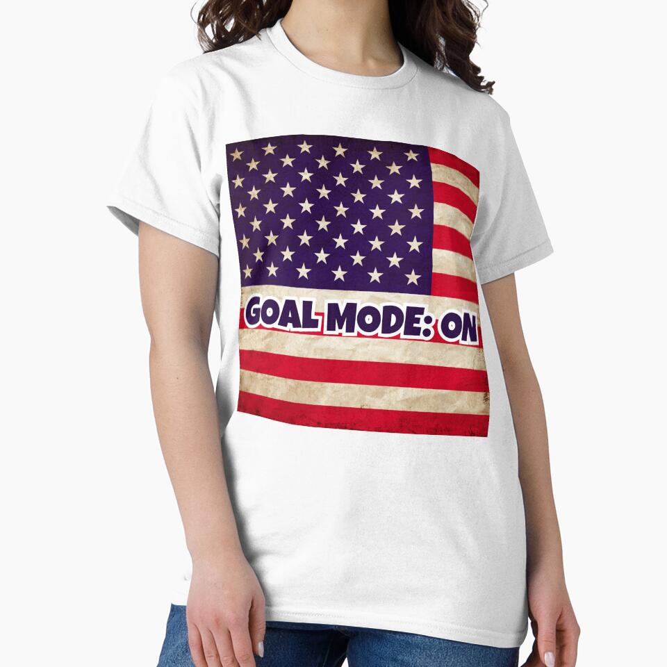 USA Soccer Fan Shirt – GOALMODE: ON Football Tee by LovelyHappyGift