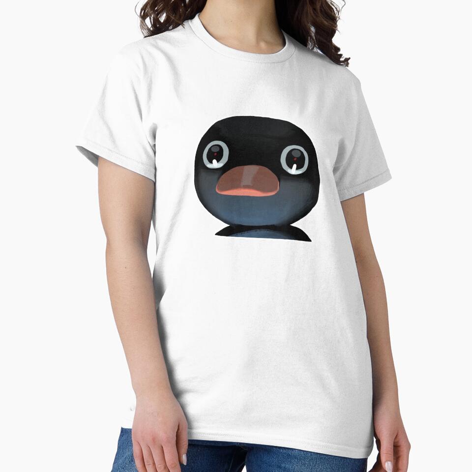 Terrified Pingu Meme (Light Blue BG) by FilipeFerreira