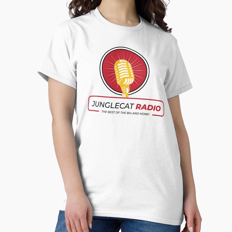 JungleCat Radio Red Logo Tees by JungleCatRadio