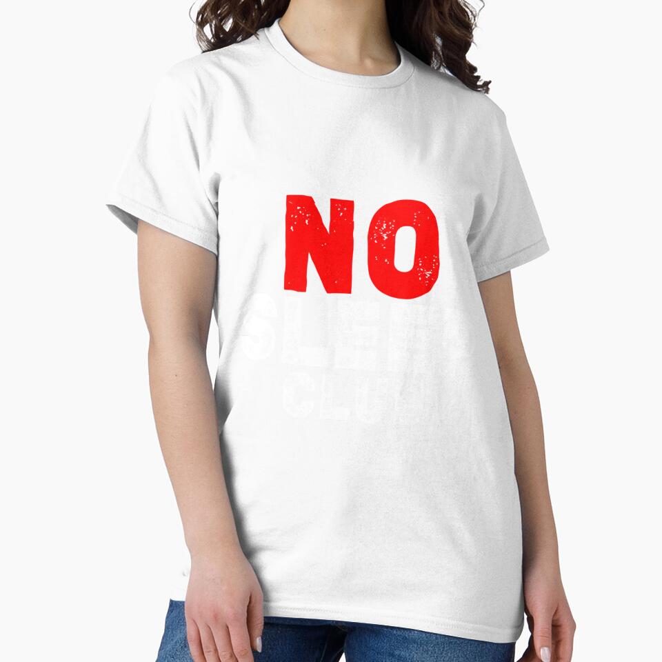 More Awesome No Sleep Club Gift Men Women Funny Let Me Overthink by AhoofeCLS