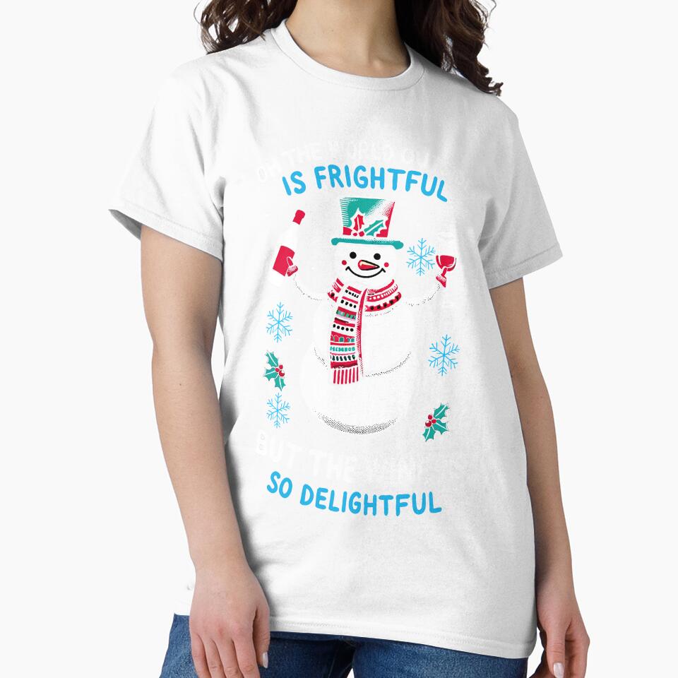 Funny Wine Gifts Men Women Wine Ugly Christmas Wine by KsuAnn