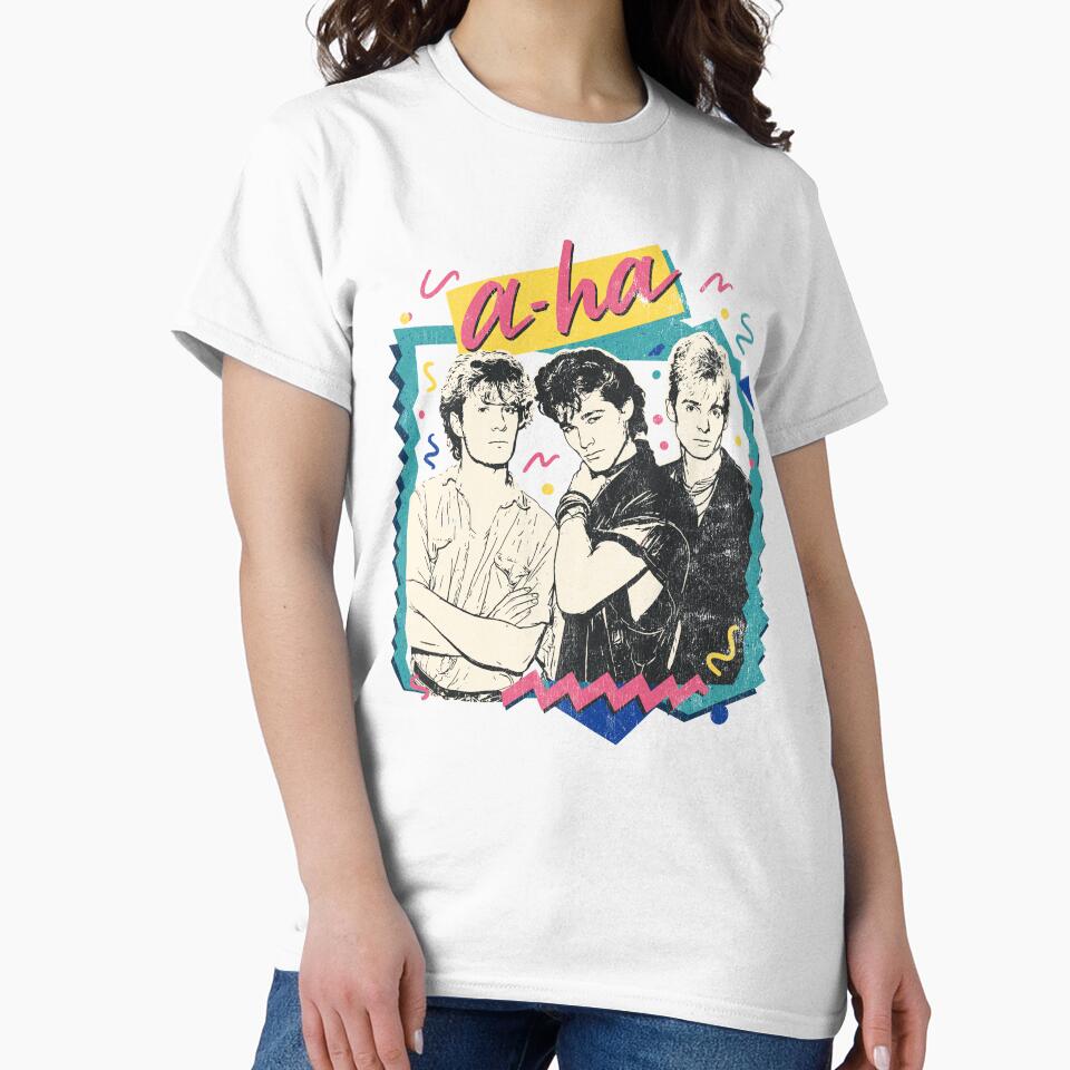 a-ha ----- Original 80s Retro Fan Design by AestheticNow