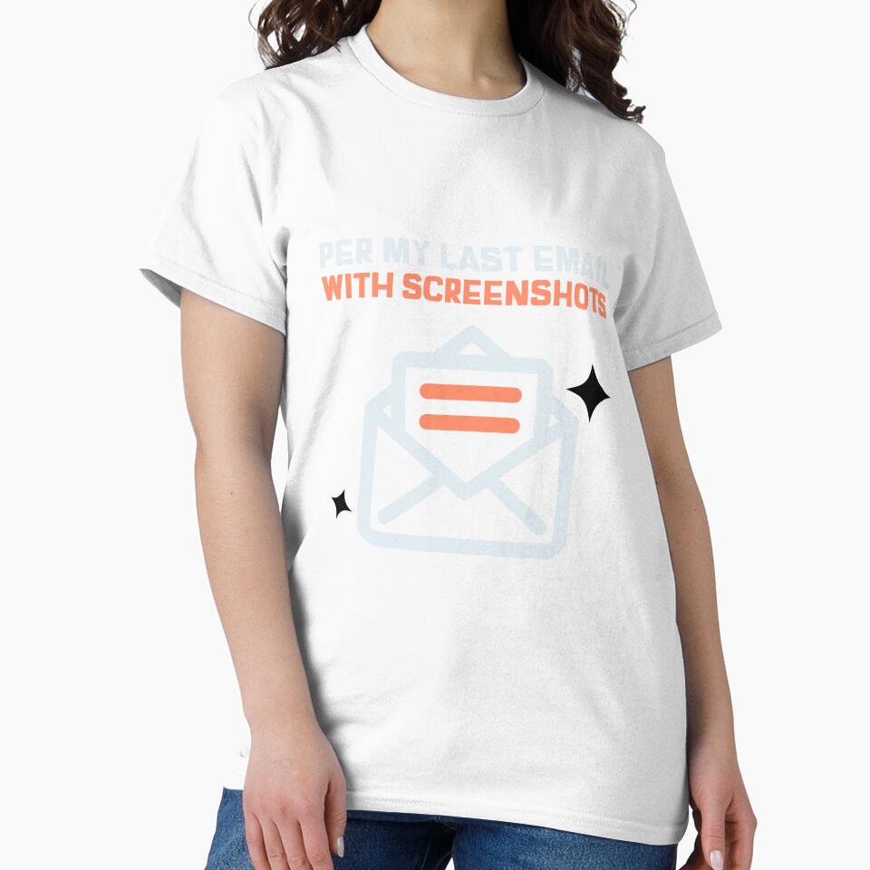 Witty Email by SketchVibeTees