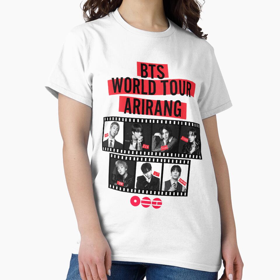 BTS ARIRANG WORLD TOUR BLACK AND WHITE by Via Blu