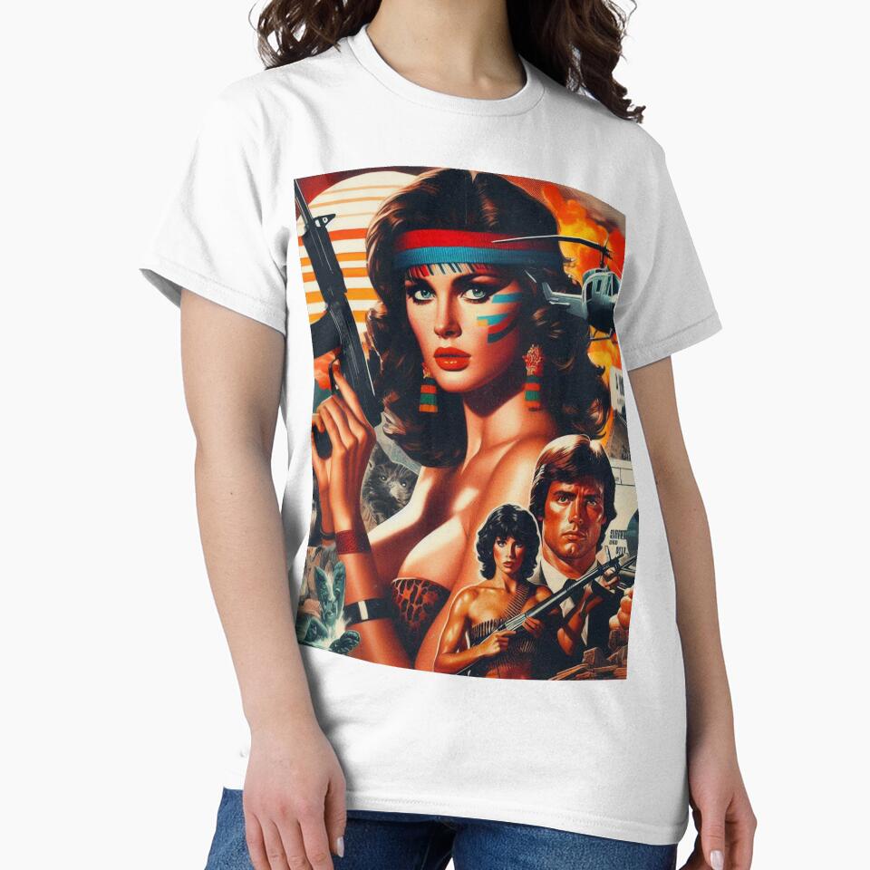 80s War Woman by PulpVintage
