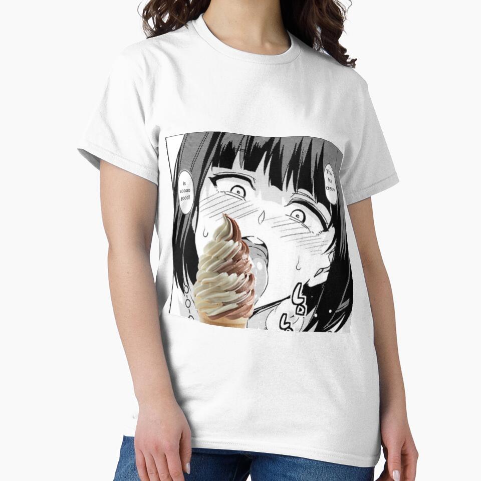 Girl licking ice cream by Trendy-Finds