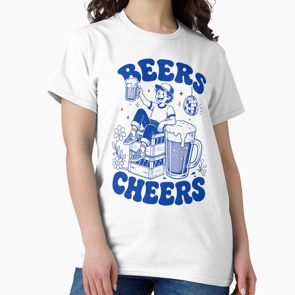 Beers and Cheers Retro Beer Lover by olosra