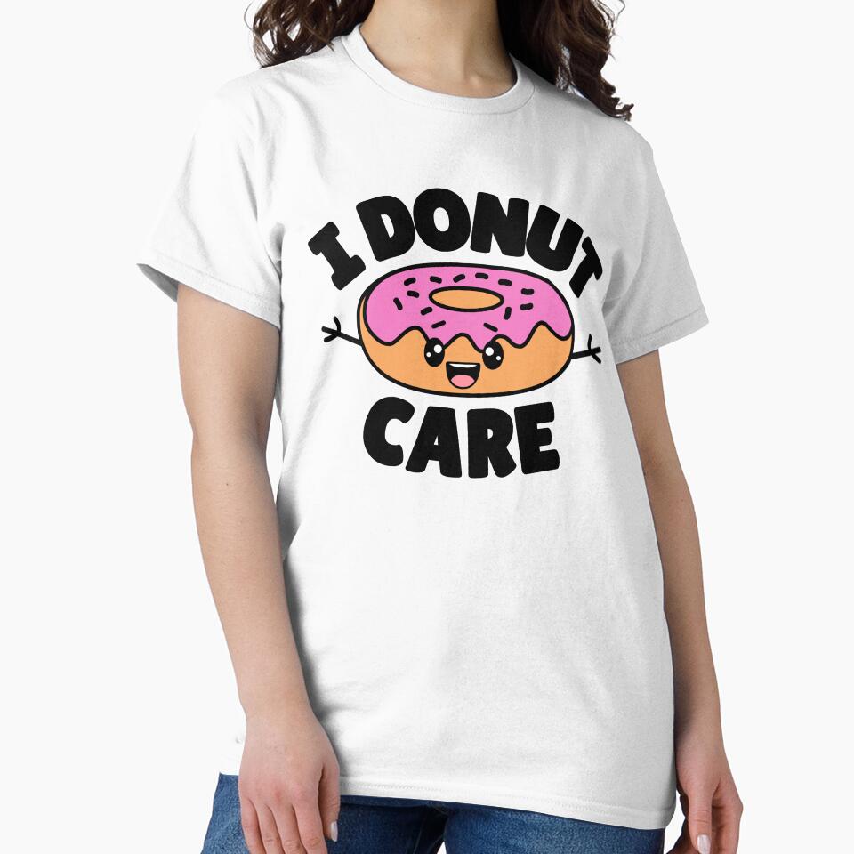 I Donut Care.Funny Donut Pun by aussieexplore