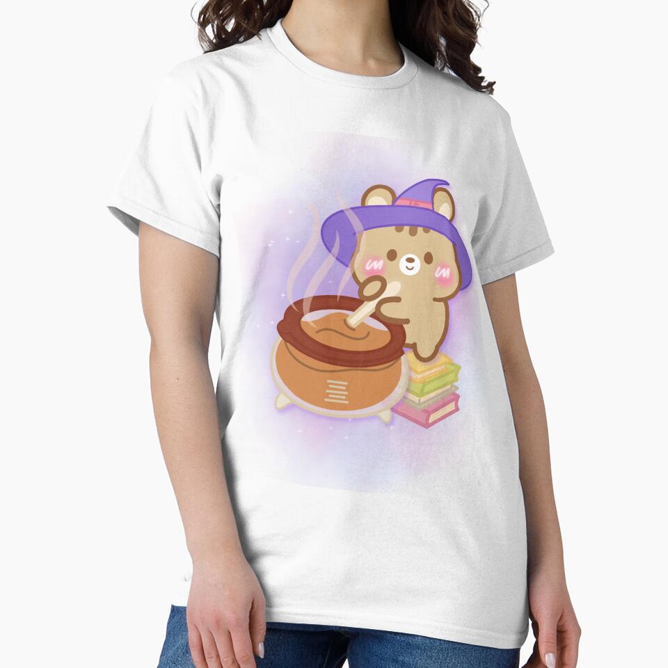 Cute Kawaii Chipmunk Whimsical Coffee Sips by cutecozynook